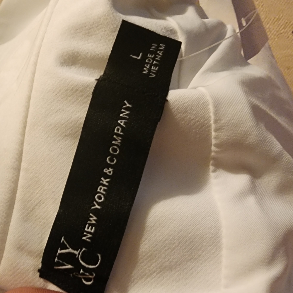 Ny & Co beautiful black/ white blazer romper. Sz Large - Picture 4 of 9